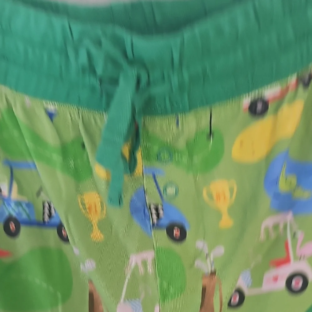 Little Sleepies Green Tractor Pajama Pants Size XXL - Picture 7 of 12